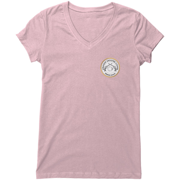 Lady's V-Neck w/ Ombre Ring