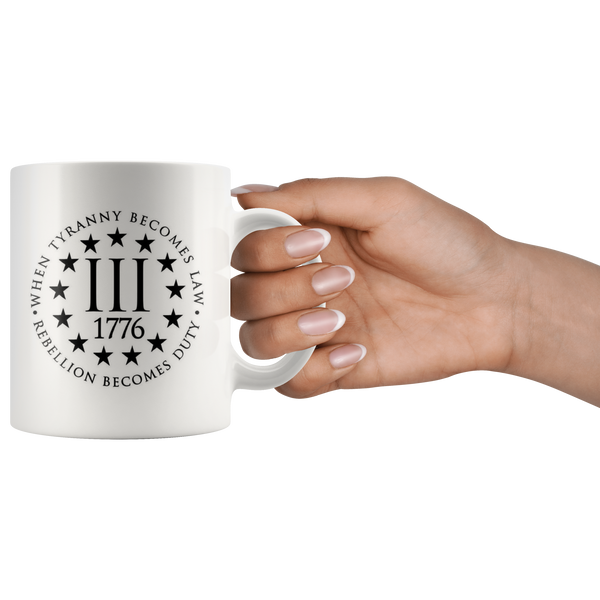 III% Coffee Mug